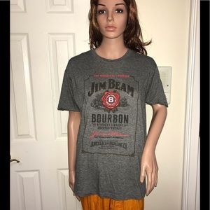 Used Jim Beam Bourbon Whiskey T-Shirt